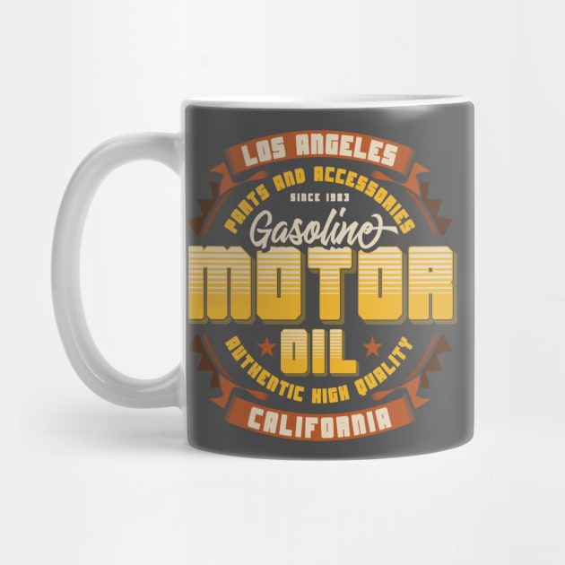 gasoline vintage motor oil custom california los angeles by SpaceWiz95